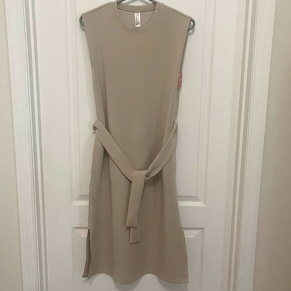 Spanx Aire Sleeveless Tank Dress Midi - Picture 1 of 5